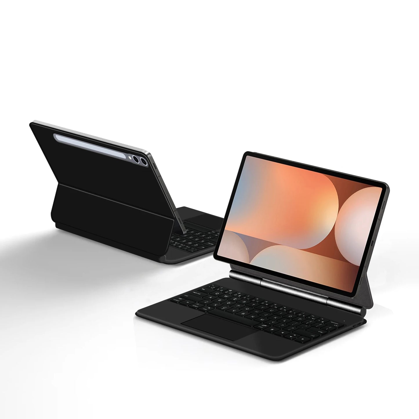Magic Keyboard Case For Samsung Galaxy Tab S10+ S9 FE+ S9+ S8+ S7 FE Plus 12.4 inch S9 S8 11 Tablet Book Cover Slim Key Touchpad